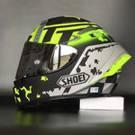 X-Spirit 3 Full Face Helmet Yellow The Isle of Man TT Races Street Racing X14 X-Fourteen Motorcycle Helmet Casco De Motocicleta