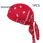 2022 Quick Dry Cotton Pirate Hat Adjustable Cancer Chemo Cap For Men Women Breathable Outdoor Sport Bandana Cycling Headscarf