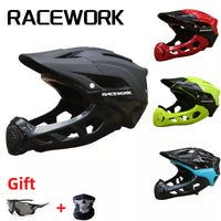 RACEWORK קסדת אופניים MTB אופני כביש הרים מתאים למבוגרים גברים ונשים ציוד רכיבה על אופניים נושם כובע בטיחות