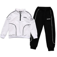 Child Boys Clothing Outfit Children Clothes Suits Casual Sport Cotton Pullover Sweatshirt+Pants 2Pcs/Sets Kid Tracksuits 5-13T