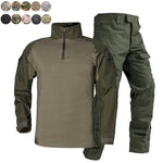 Tactical Uniform Camouflage Shooting Wargame Cs Clothes Outdoor Hunting Combat Training Military Sports Breathable Suits