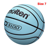 Molten Basketball Balls Official Size 7/6/5 PU Material Women Outdoor Indoor Match Training Basketball With Free Net Bag Needle