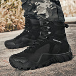 Men Ankle Boot Men's Military Boots Combat Tactical Army Boots Men Shoes Outdoor Work Shoes Special Force Desert Boots Motocycle