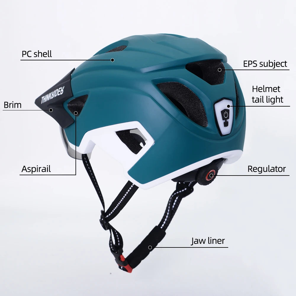 ThinkRider Helmet רכיבה על אופניים MTB גברים נשים אופניים קסדת capacete ciclismo קסדות אופני כביש הרים קלות במיוחד casco ciclismo