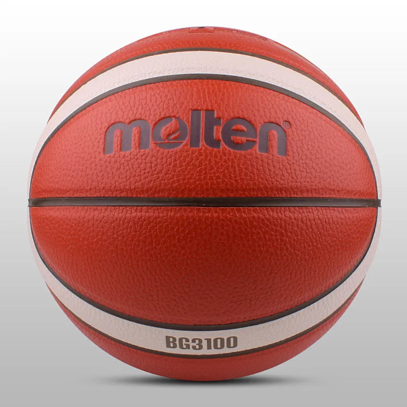 2023 Molten Basketball Size 7/6/5/4 High Quality Men Women PU Material Outdoor Indoor Child Balls Training Match Wear-Resistant