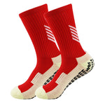 UGUPGRADE 2023 New ANTI SLIP Football Socks Mid Calf Non Slip Soccer Cycling Sports Socks Mens Warm Sock EU38-45