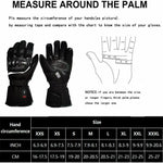 DAY WOLF Winter Motorcycle Gloves Heated Gloves Windproof Waterproof Cycling Equipment Touch Screen Heating Rechargeable 2022