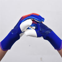 Latex Goalkeeper Gloves Breathable Football Training Goalie Glove Anti-Slip Soccer Goalie Goalkeeper Gloves Kids Youth Adults