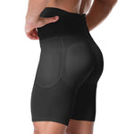 Men Tummy Control Shorts Shapewear High Waist Slimming Body Shaper Girdle Compression Padded Underwear Boxer Briefs