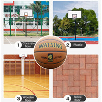 Icrofiber Cowhide Leather Feel High Elastic Wear-resistant Child Basketball Number 7 Indoor  Basketball Professional Team Sports