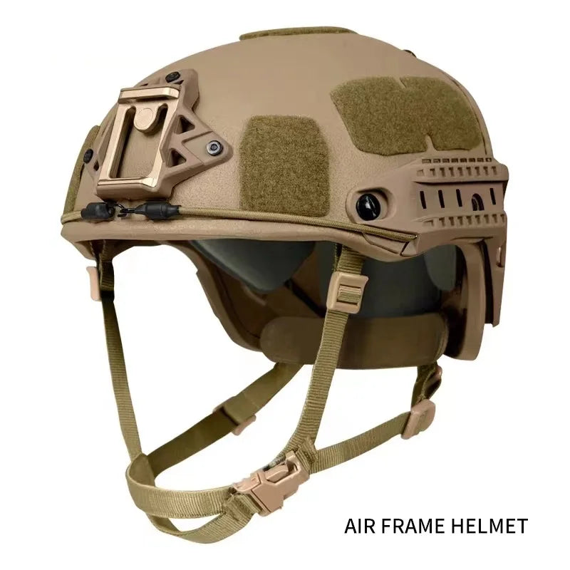 NIJ IIIA  9mm Aramid Fiber  Air Frame Tactical  Helmet