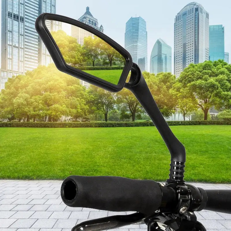 Retractable Anti-Glare Bicycle Mirror Handlebar Rear View Wide Range Back Sight Reflect Electric Scooter Mirror Bike Accessories