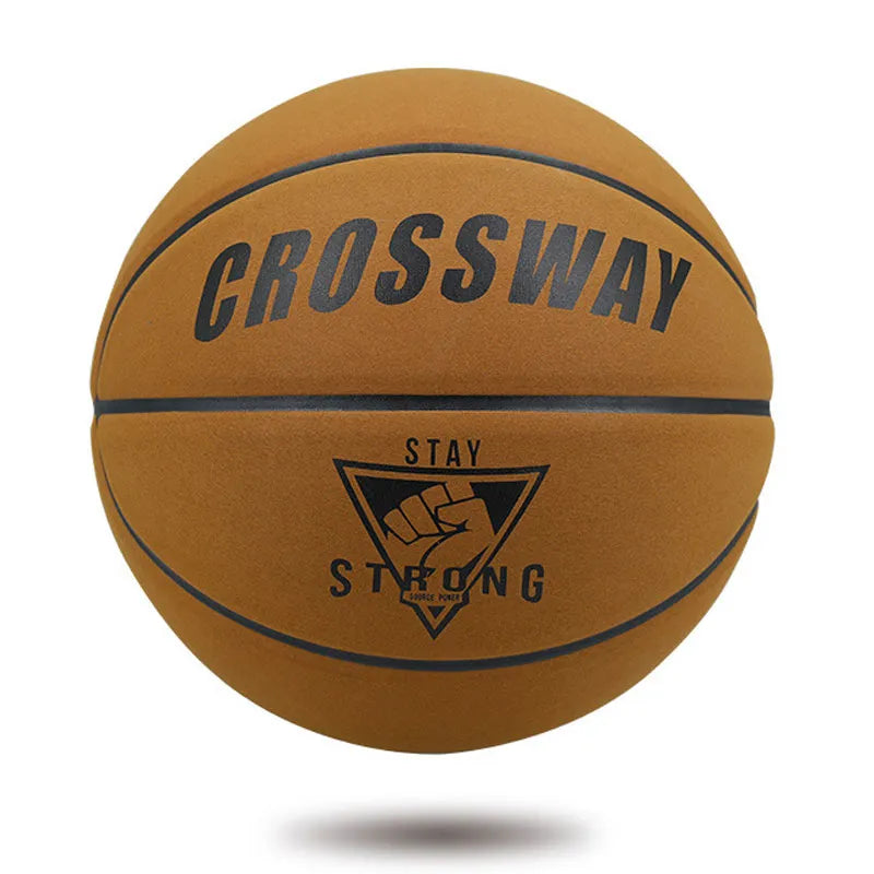 Soft Microfiber Basketball Size 7 Wear-Resistant Anti-Slip Waterproof Outdoor & Indoor Professional Basketball Ball Purple