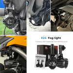 R1200GS 40W Motorcycle LED Fog Lights Auxiliary Assembliy For BMW R1200GS F850GS F750GS F 850GS 750GS 1250GS GS LC Adventure