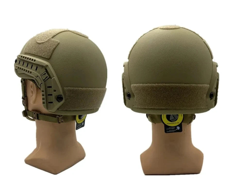 Ballistic ACH High Cut Tactical Helmet Kevla High Quality Ballistic Helmet NIJ IIIA FAST Wendy's Suspension Pad Ballistic Helmet