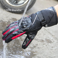 Motorcycle Gloves Windproof Waterproof Guantes Moto Men Motorbike Riding Gloves Touch Screen Moto Motocross Gloves Winter