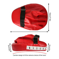 Boxing Hand Target Martial Thai Kick Sanda Training Thickened  Karate Training Mitt Focus Punch Pads Five-finger Hand Target