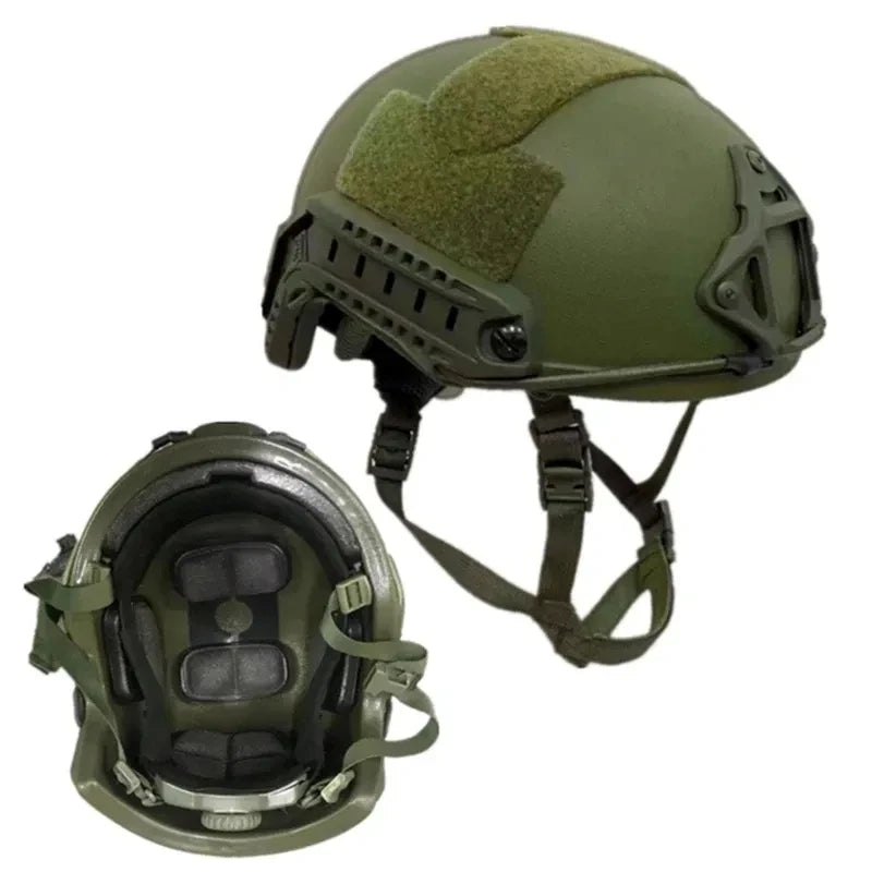 Ballistic ACH High Cut Tactical Helmet Kevla High Quality Ballistic Helmet NIJ IIIA FAST Wendy's Suspension Pad Ballistic Helmet