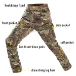 Tactical Uniform Camouflage Shooting Wargame Cs Clothes Outdoor Hunting Combat Training Military Sports Breathable Suits