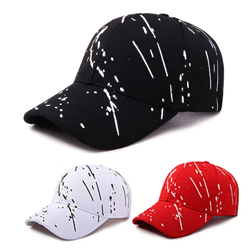 Men Baseball Cap Graffiti Snapback Hip Hop Caps Summer Outdoor Man Male Adjustable Visor Hat Cotton Snapback Cap Sun Protection