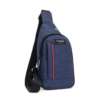 Men Shoulder Bags Nylon Waist Packs Sling Bag Crossbody Outdoor Sport Shoulder Chest Daily Picnic Canvas Messenger Bag Bolsa