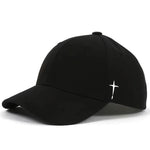 Unisex Simple Black Baseball Cap Solid Color Golf Hat Cotton Snapback Caps Casquette Hats Casual Hip Hop Dad Hats For Men Women