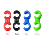 20/10pcs Bicycle Brake Gear Cable Clips MTB Bike S Style Brake Gear Cable Clips Bicycle Buckle Hose Clasp Cycling Accessories