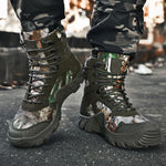 Men Ankle Boot Men's Military Boots Combat Tactical Army Boots Men Shoes Outdoor Work Shoes Special Force Desert Boots Motocycle