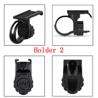 1PC Bike Light Bracket Mount Bicycle Light Holder Bike Accessories Mount Holder 360 Rotation Cycling Bike Flashlight Rack