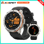 Original KOSPET TANK T3 Ultra Smart Watches For Men GPS Smartwatch Women 470mAh Electronic Fitness AMOLED AOD Bluetooth Watches