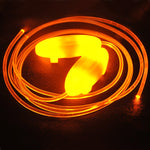 LED Sport Shoe Laces Flash Light Up Glow Stick Strap Shoelaces Party Club  New Arrival Promotion