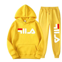 Autumn Winter Tracksuit 2 Pieces Sets Unisex Outdoor Sport Hoodies Cotton Fleece Sweatshirt+Pants Suit Hooded Sportswear