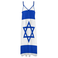 Flag of Israel Sleeveless Dress Casual dresses summer outfits for women 2023 party dresses women