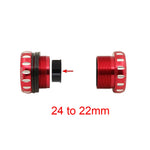 Bicycle Bottom Bracket Adaptor Shim For Shimano For Sram GXP/FSA 24 To 22/19mm Conversion Sleeve Bike Accessories