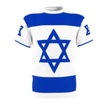 New Fashion Israel National Emblem Flag 3D Print T Shirt For Men Clothing Daily Casual Street Hip Hop O-neck Short-sleeved Tops