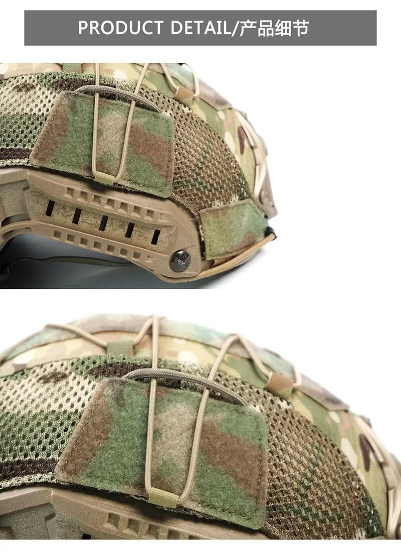 Helmet Accessories Military Tactical Helmet Cover for Fast Helmet Airsoft Paintball Army Helmet Cover Helmets not included