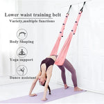 Adjustable Aerial Yoga Strap Hammock Swing Stretching Strap Anti-Gravity Inversion Yoga Hammock Belts Gym Training Device