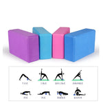 EVA Foam Yoga Block Props Brick Gym Pilates Yoga Column Back Exercise BodyBuilding Fitness Sport Workout Equipment for Home