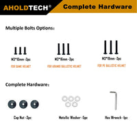 Aholdtech VAS קסדת מעטה מודולרי בנג'י Wilcox L4 NVG Mount מתאם עבור FAST MICH WENDY קסדה טקטית חסינת כדורים NVG Brack