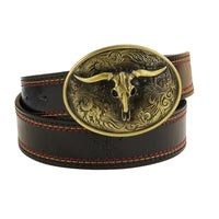 Cowboy Belts For Men With Big Buckle Western Belt Buckle Belt Leathers Belt