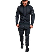 Men's Camouflage Tracksuit Sport Hoodies Pants Two Piece Set Outdoor Sports Suit Casual Jogging Suit Sweatshirts