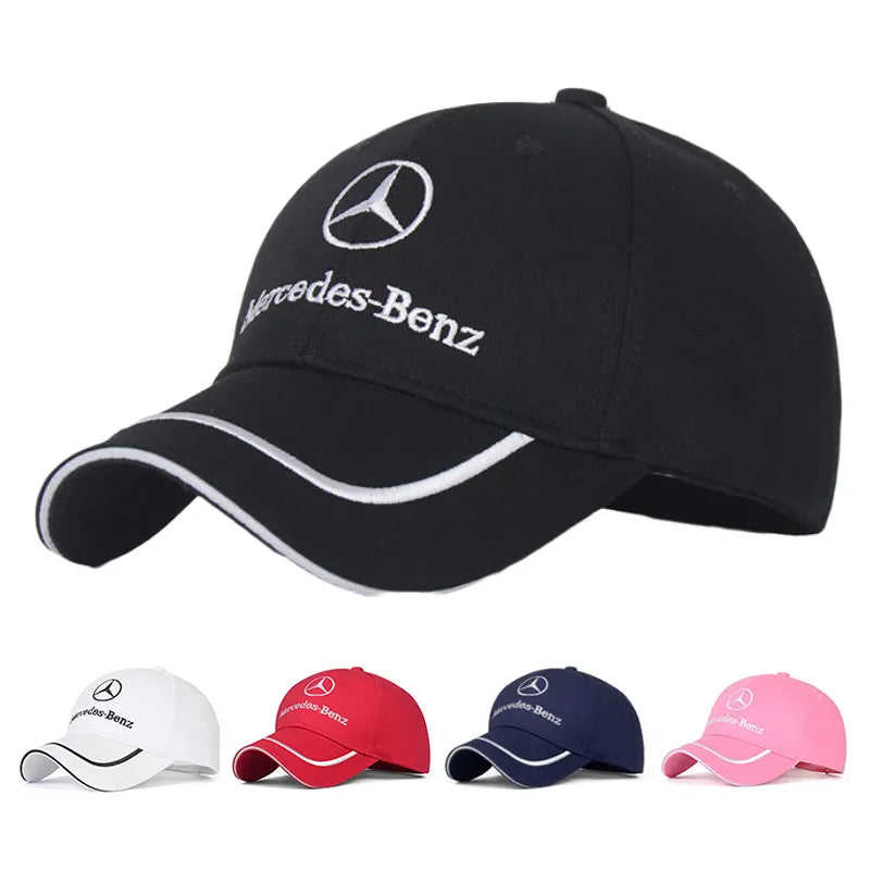 for Mercedes Benz Logo W204 W205 W210 W211 W212 W463 Cotton Baseball Cap Men Adjustable Snapback Sun Hat Outdoor Sport Casual