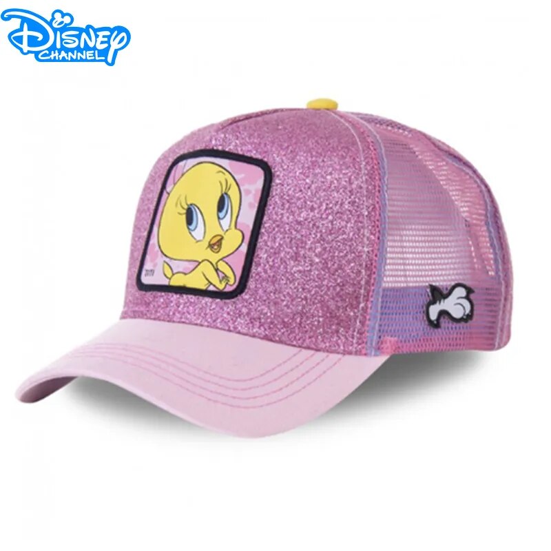 Disney Mickey Minnie Anime Men's Caps Male Snapback Cotton Baseball Caps for Women Hip Hop Dad Mesh Hat Summer Trucker Hat Gifts