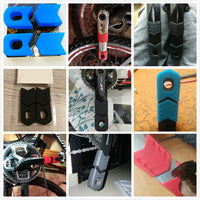 ENLEE Mountain Bicycle Crank Protective Cover MTB Highway Bike Crank Set Protective Crank Arm Cover Universal 4pcs/1set