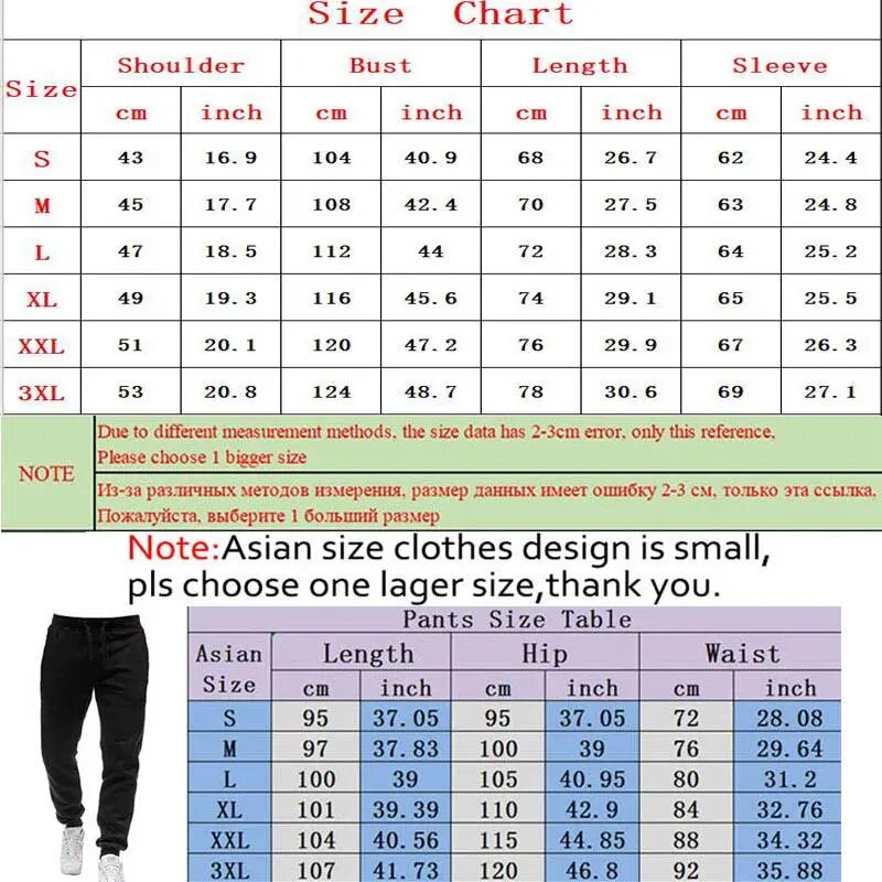 2023 Fashion Brand Men's Sport Fleece Zipper Hoodie Sweatshirt + Sweatpants Suit Autumn Winter Tracksuit Two Piece Jogging Sets