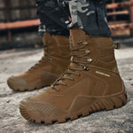 Men Ankle Boot Men's Military Boots Combat Tactical Army Boots Men Shoes Outdoor Work Shoes Special Force Desert Boots Motocycle