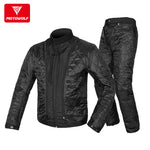 Motowolf Motorcycle Riding Suit Racing Suit Four Seasons Anti drop Autumn Winter Thermal Windproof Waterproof Motorcycle Rider