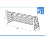 Soccer Goal Net Replacement Sports Training Football Door Netting School Professional Accessory Folding Flexible