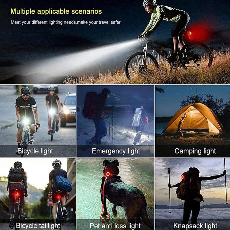 20000 Lumens 10000mAh T6 LED Bicycle Light USB Rechargeable Bike Lamp Lantern Cycling Flashlight MTB Accessories As Power Bank