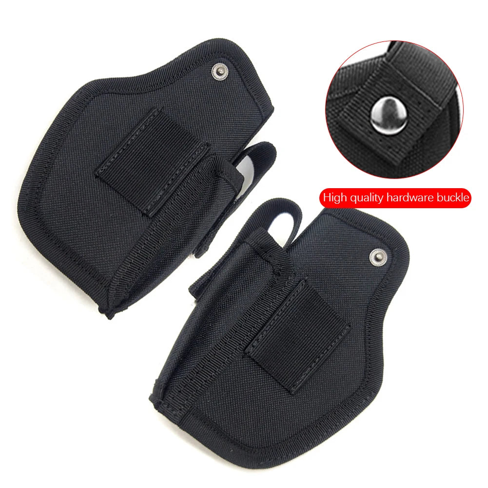 Universal Tactical Gun Holster for Glock 17 18 26 Concealed Carry Gun Pistol Bag All Size Metal Clip Pouches Glock Case Hunting